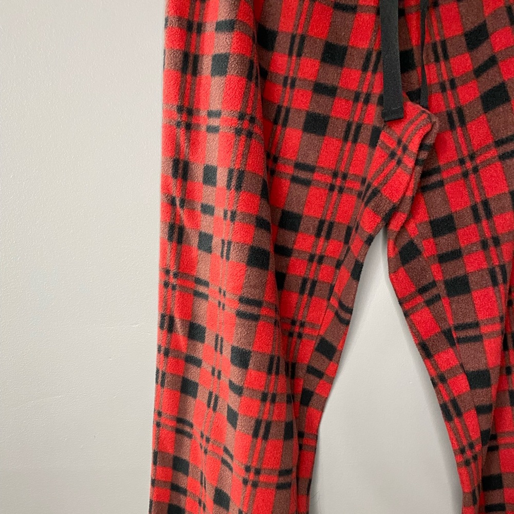 [M] Joe Fresh Striped Pyjama Bottoms | Red/Brown/Black - Picture 3 of 5